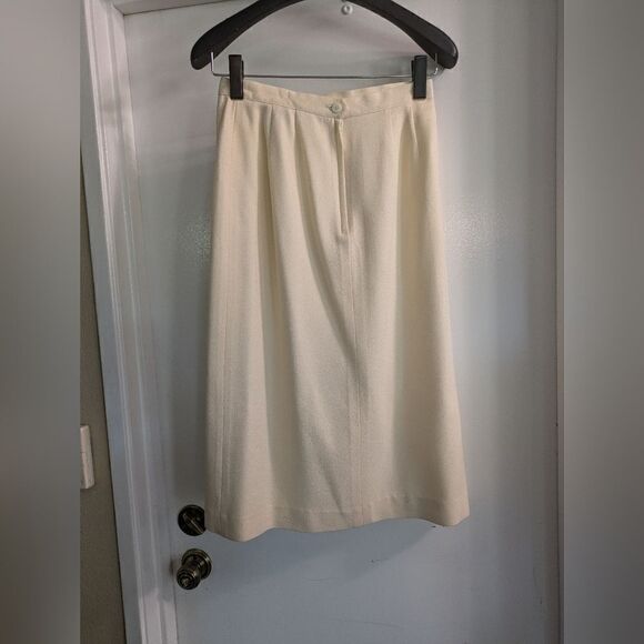 Vintage Nolan Miller The Dynasty Collection Beaded  3 Piece Suit Skirt Size 10 - Picture 9 of 11